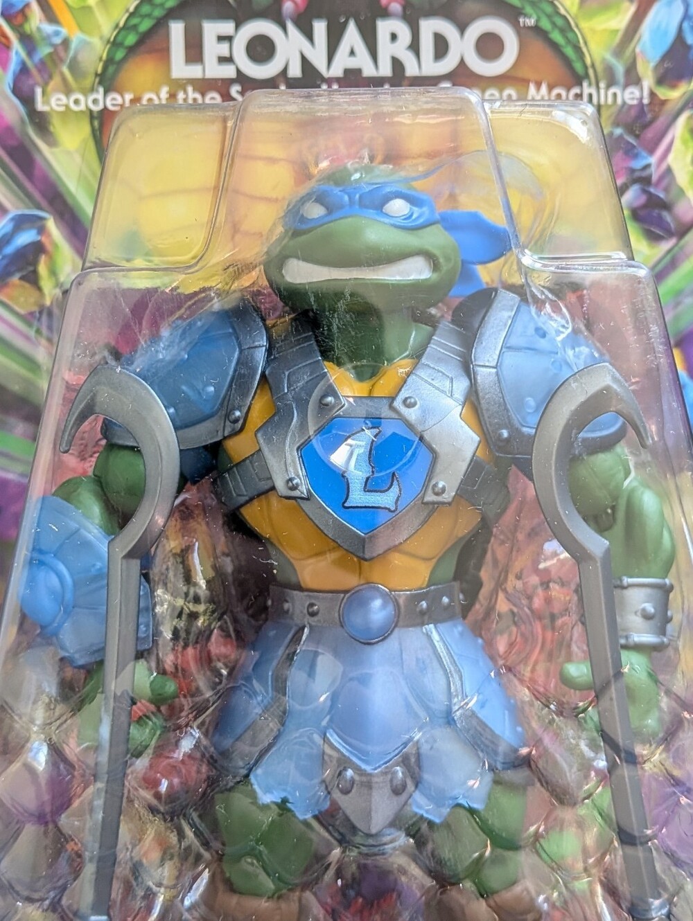Grayskull Leonardo - Turtles Of Grayskull Action Figure
